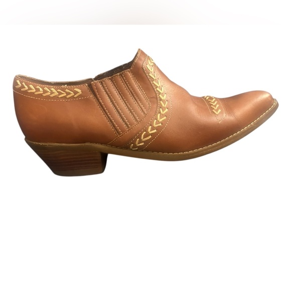 Palomino vintage excellent vintage condition size 9 leather cowboy booties - Picture 8 of 11